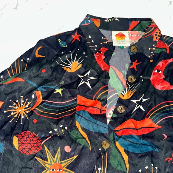 FARM Rio Multicolor Celestial Dress - Picture 6 of 7